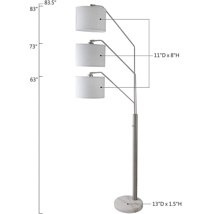 Moretz 83.5" H Tree Floor Lamp Corrigan Studio®