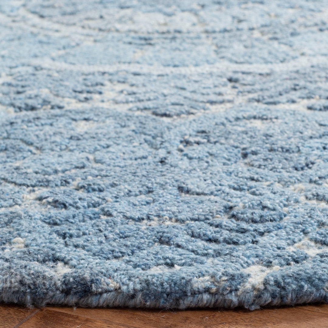 Husted Hand Tufted Performance Oriental Rug House of Hampton® Rug Size: Round 6'