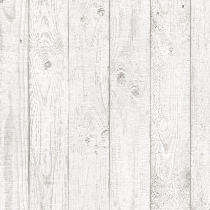 Sergio Barn Board 33' L x 20.5" W Matte Wallpaper Roll Union Rustic Color: Light Gray