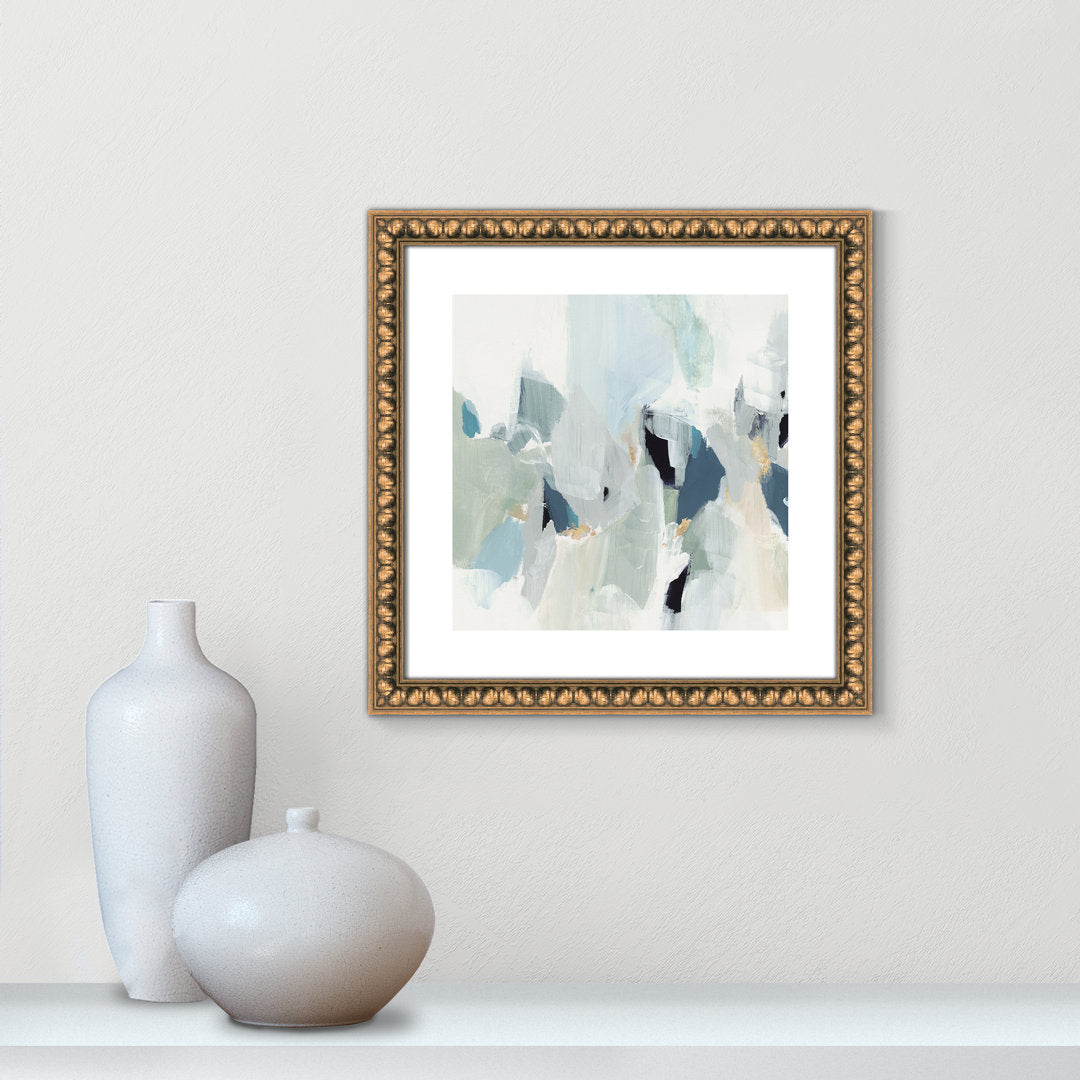 Little Talks III' by Isabelle Z - Painting Print Casa Fine Arts Size: 18.25" H x 18.25" W x 1.13" D Format: Gold Bead Framed Paper