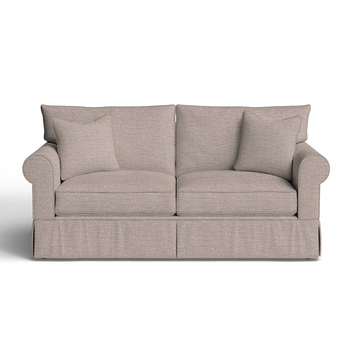 Amari 83" Slipcovered Sofa Wayfair Custom Upholstery™ Fabric: Canvas Granite Sunbrella® Canvas