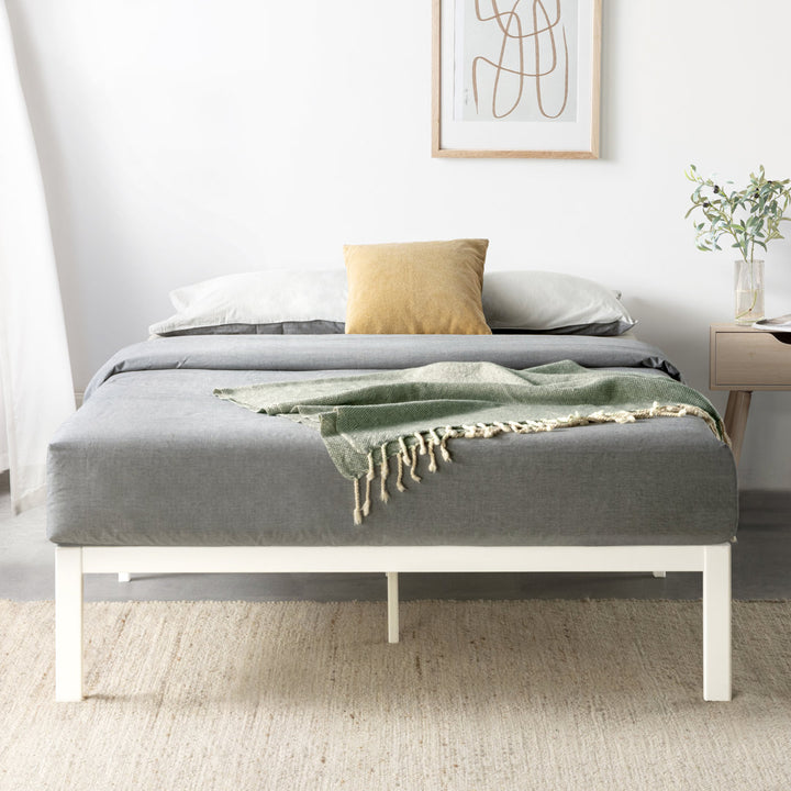 Bryana 14'' Heavy Duty Steel Bed Frame Alwyn Home Size: California King