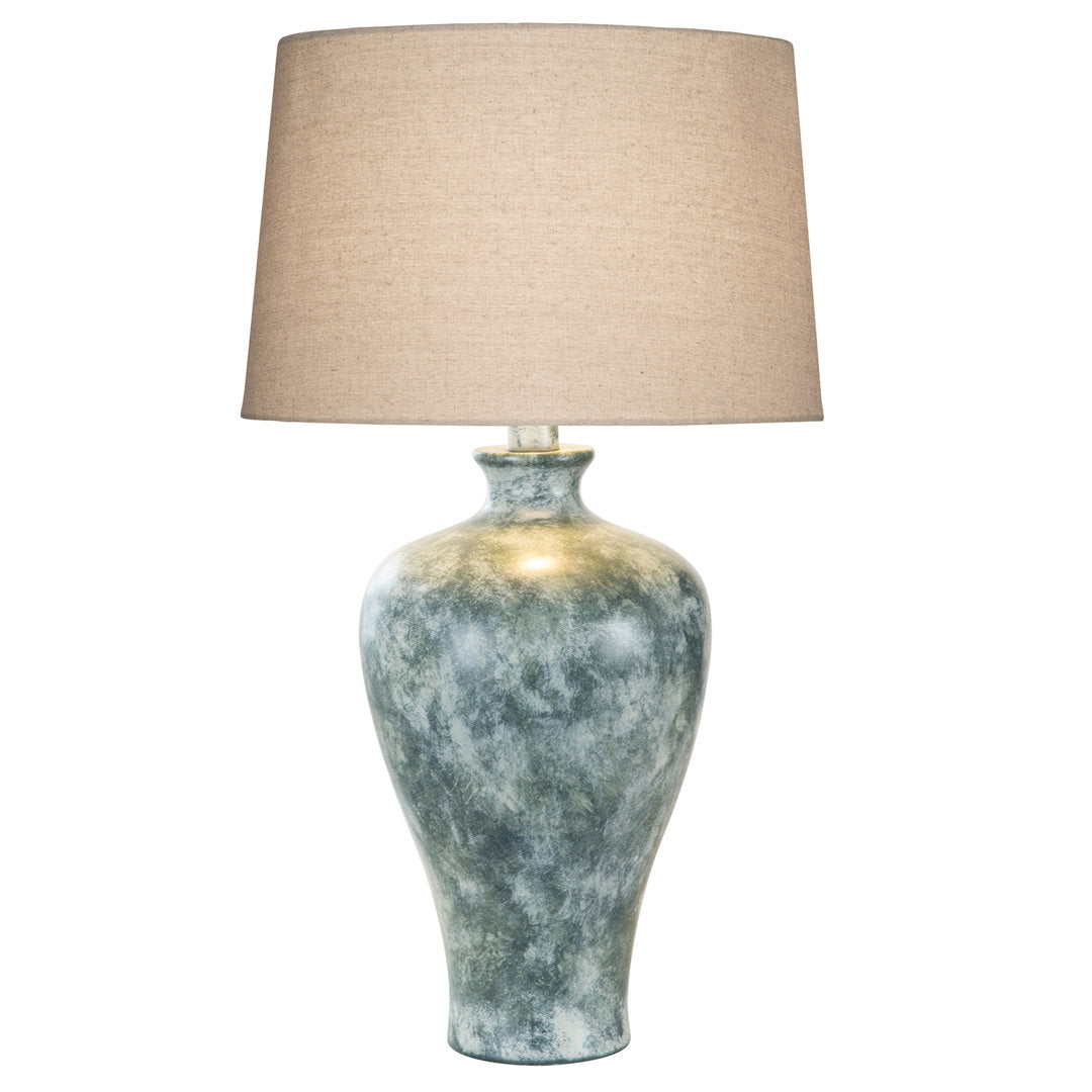 Jersie 28" Table Lamp World Menagerie Base Color: Jade Green