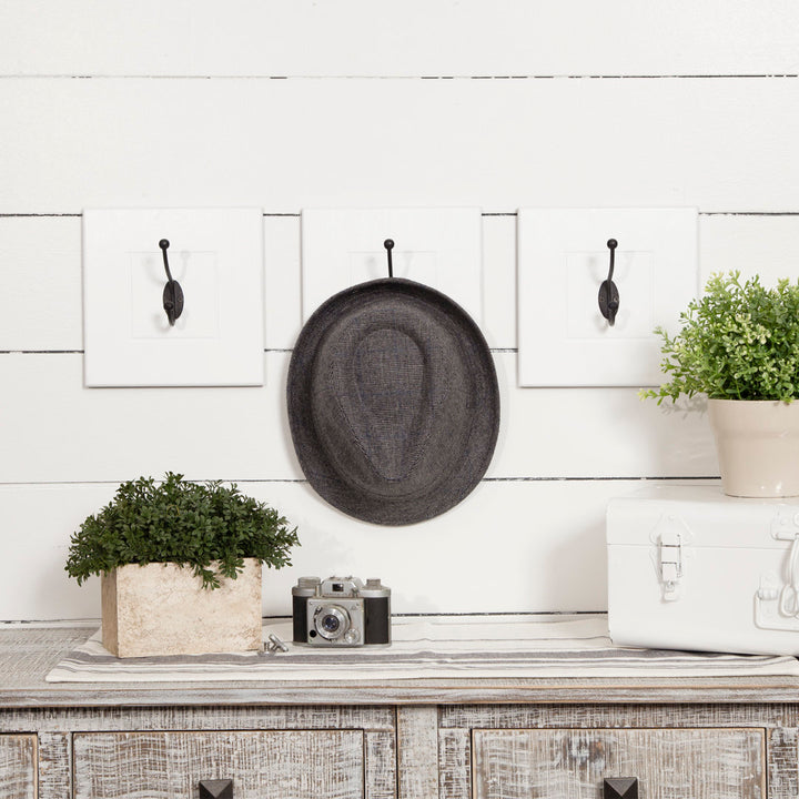 3 - Hook Wall Hook (Set of 3) Red Barrel Studio® Color: White