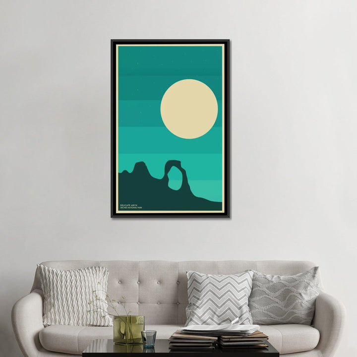 Arches Graphic Art on Wrapped Canvas Union Rustic Mat Color: No Mat Size: 40" H x 26" W x 0.75" D Format: Wrapped Canvas