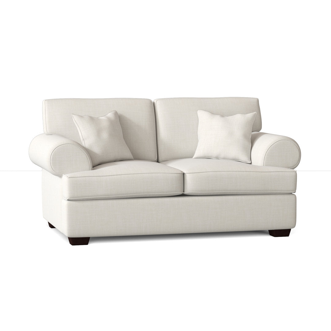 67" Recessed Arm Loveseat Birch Lane™ Fabric: Conversation Pearl Basketweave