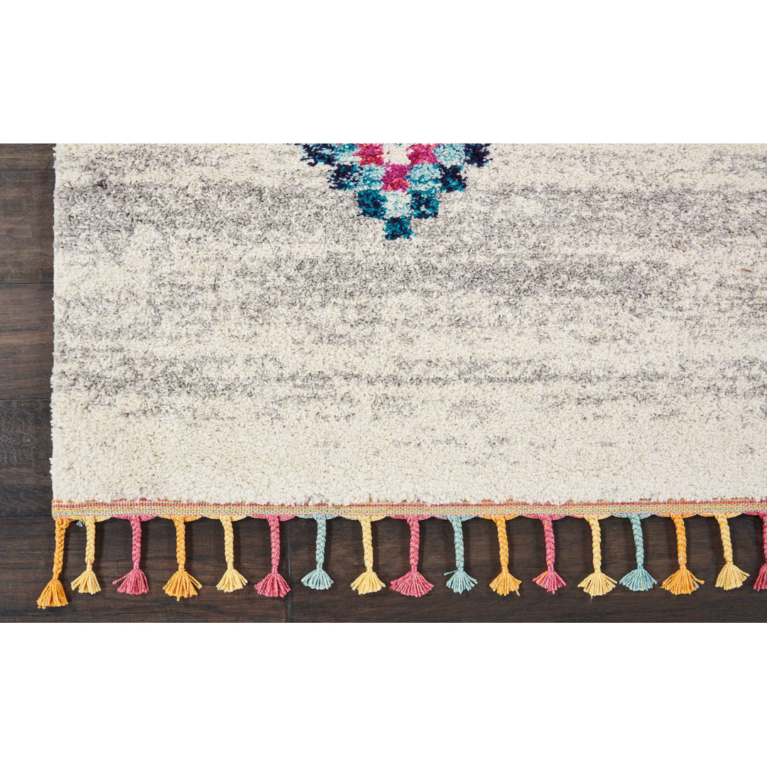 Raul Gray/Beige Rug Mistana™ Baby & Kids Rug Size: Runner 2'3" x 8'