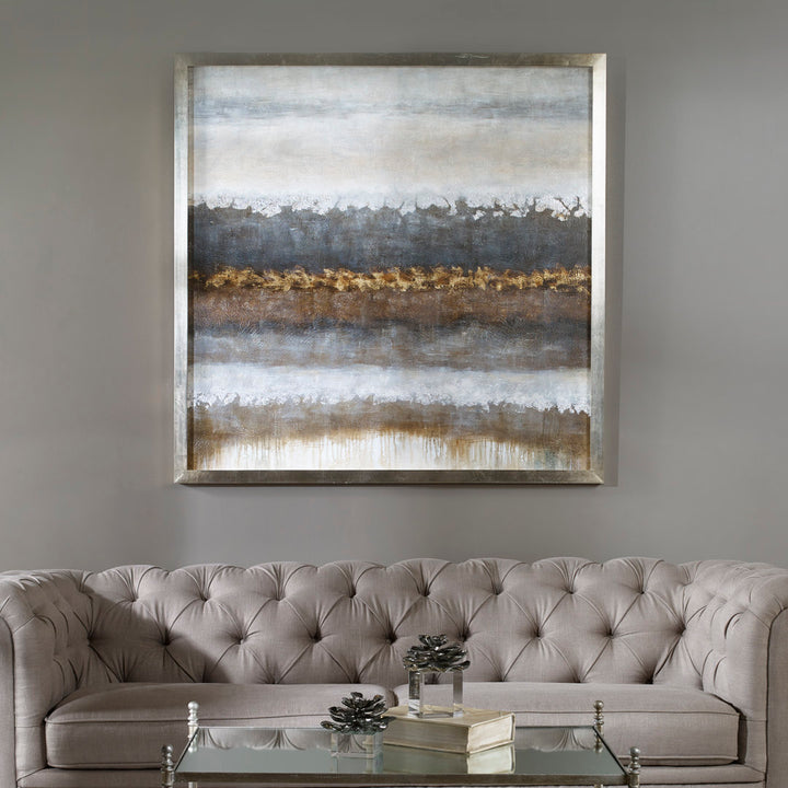 Sevine Layers - Picture Frame Painting on Canvas Birch Lane™
