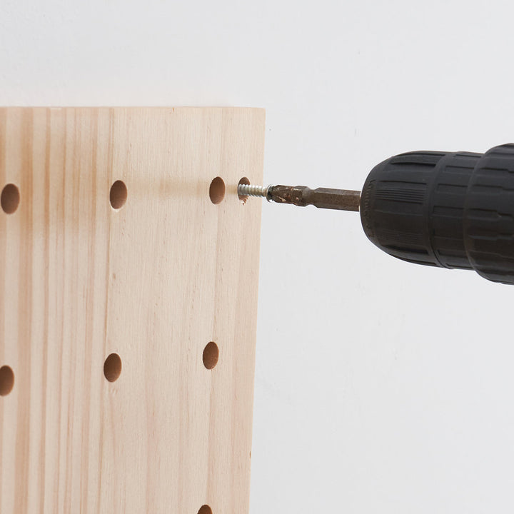 Tetonia 16" H x 23" W Slatwall / Pegboard Kit Millwood Pines Color: Nature