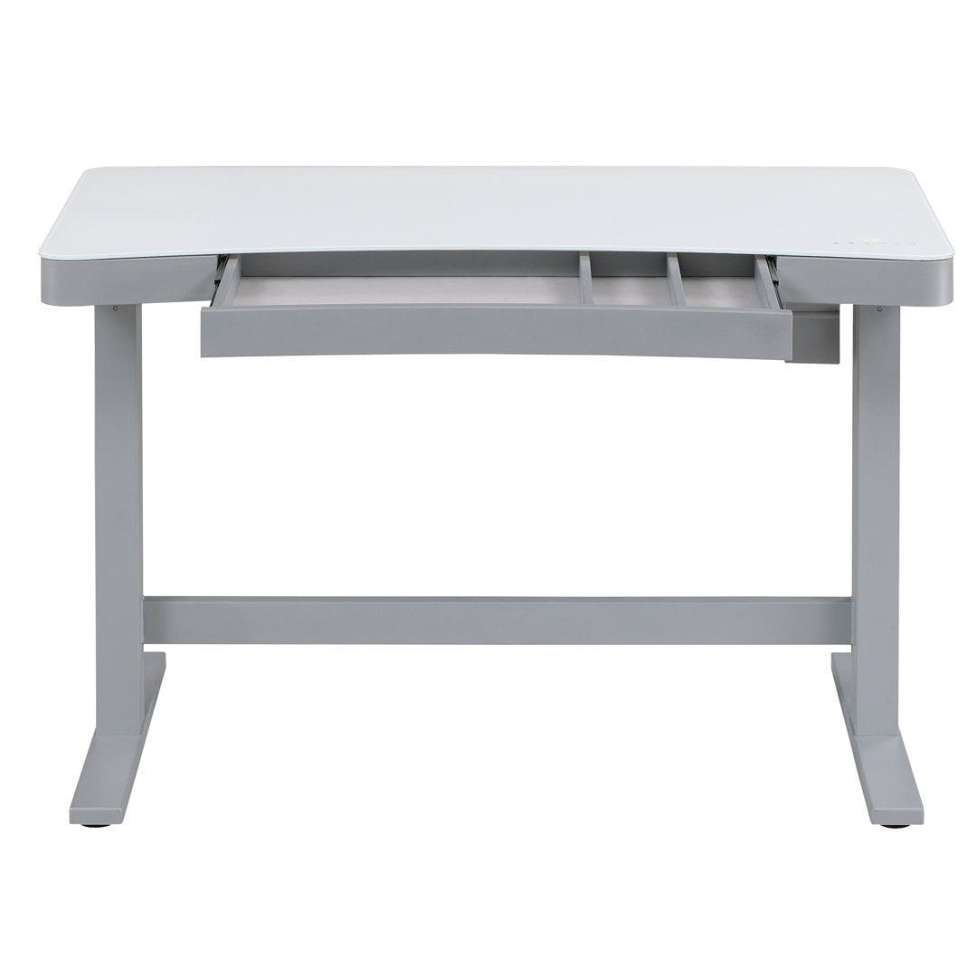 Babin Height Adjustable Standing Desk Upper Square™ Color: Snow