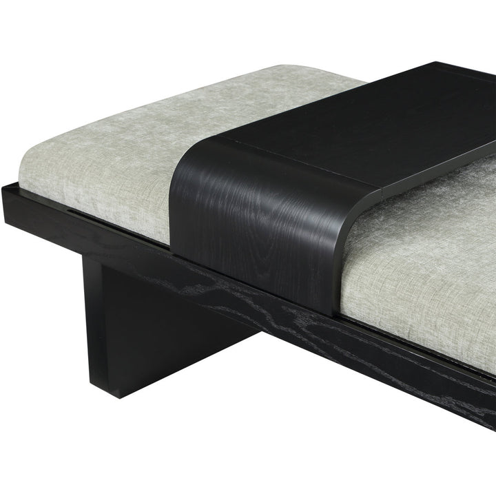 Bryaunna Chenille Fabric Upholstered Bench Wade Logan®