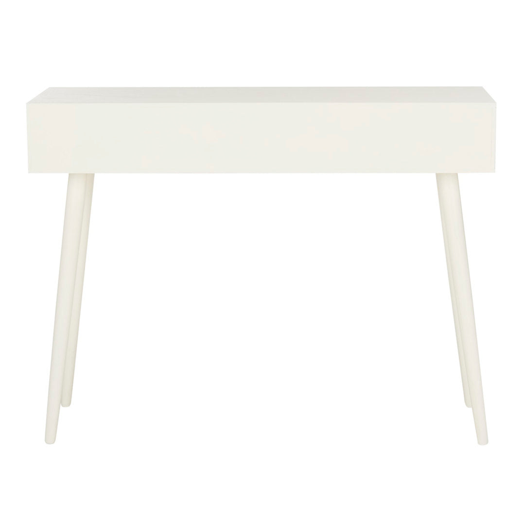 Brycon 41.8" Console Table George Oliver Color: Distressed White