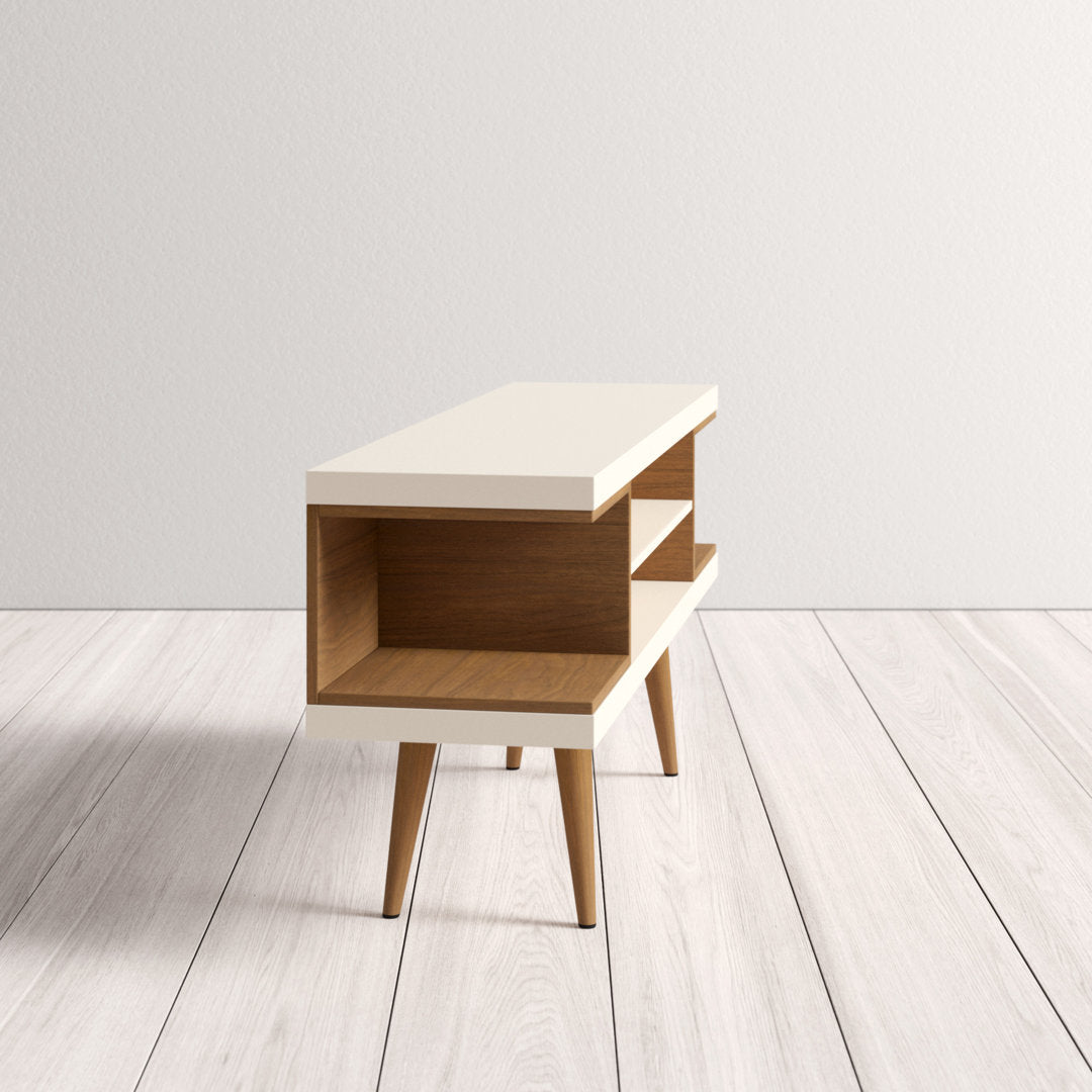 Michaelson TV Stand for TVs up to 50" Wade Logan® Color: Off White/Maple Cream