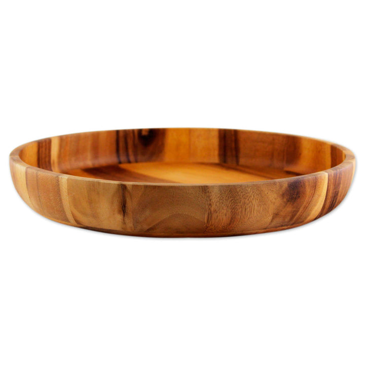 Acklin Nature Wood Serving Tray Union Rustic