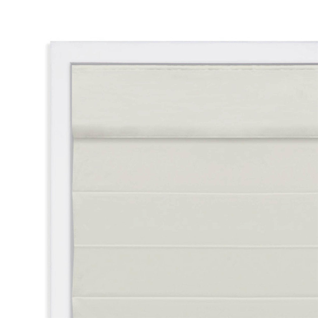 Cordless Blackout 100% Cotton Roman Shade with Cellular Shade Backing Symple Stuff Size: 36"W x 72"L Finish: Ivory