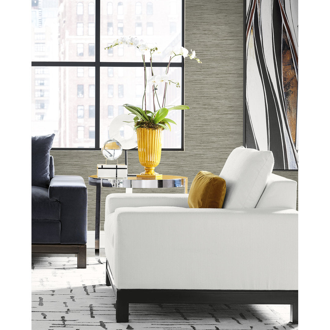 Arnod 27' L x 27" W 3D Embossed Wallpaper Roll Wade Logan® Color: Volcanic Ash