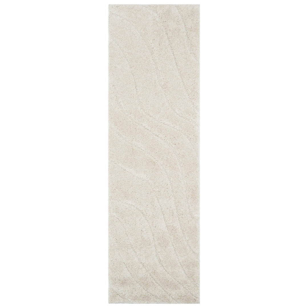 Ashal Abstract Cream Area Rug Wade Logan® Rug Size: Runner 2'3" x 7'