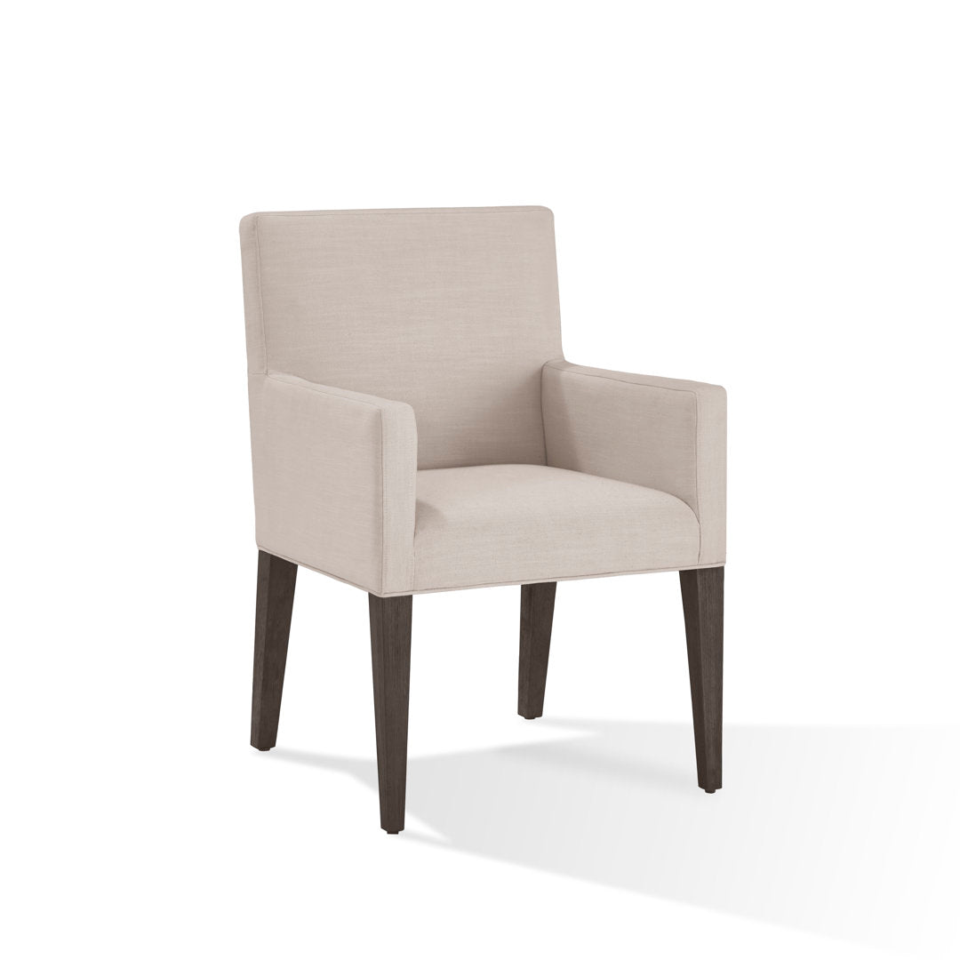 Meria Upholstered Arm Chair in Beige (Set of 2) Joss & Main