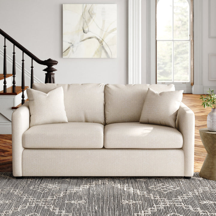 Godwin 67'' Upholstered Sleeper Sofa Joss & Main Fabric: Nomad Ink Crypton® Chenille