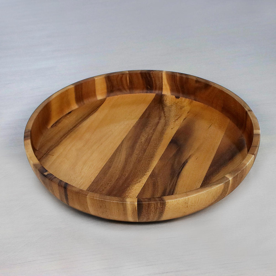 Acklin Nature Wood Serving Tray Union Rustic