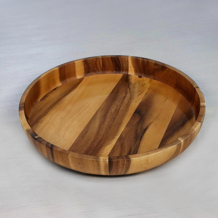 Acklin Nature Wood Serving Tray Union Rustic