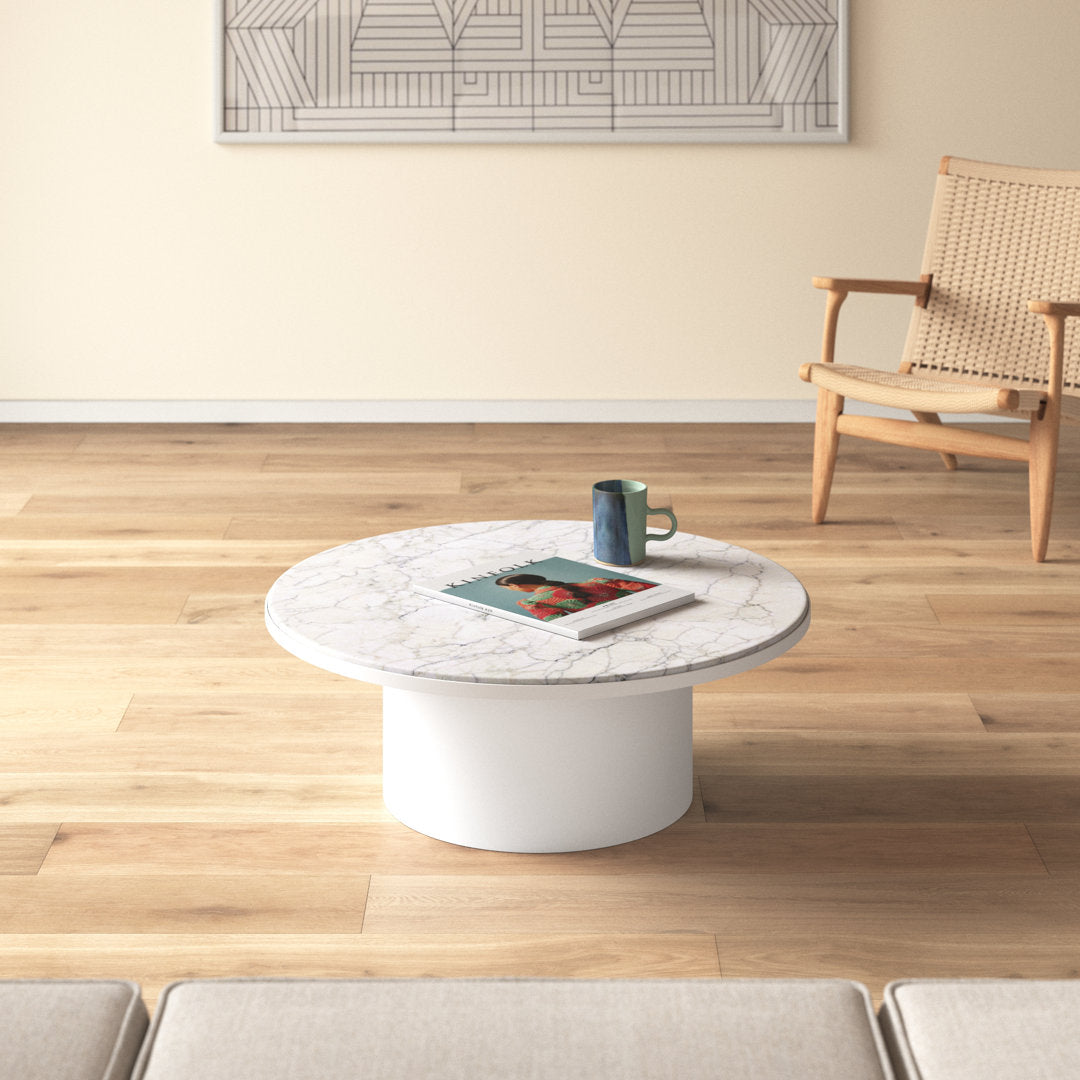 Plateau Coffee Table Blu Dot Table Base Color: White