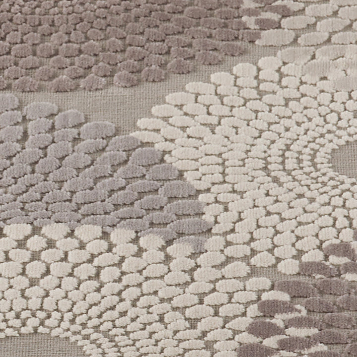 Cangelosi Geometric Gray/Ivory/Brown Area Rug Wade Logan® Rug Size: Rectangle 7'9" x 10'10"