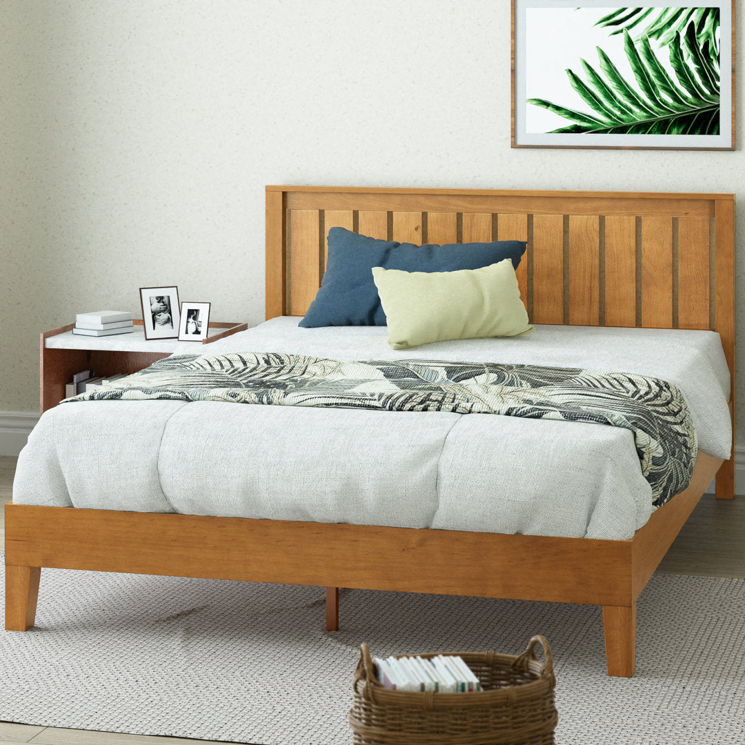 Morgan Hill Platform Bed Loon Peak® Size: Queen