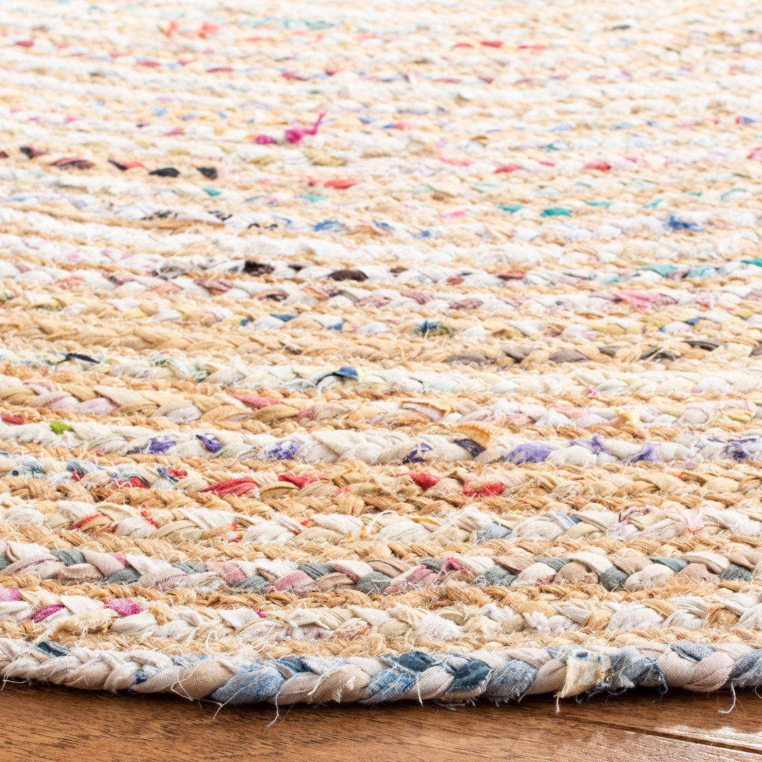 Herzig Hand-Woven Flatweave Cotton Multicolor Area Rug Langley Street® Rug Size: Runner 2'3" x 20'