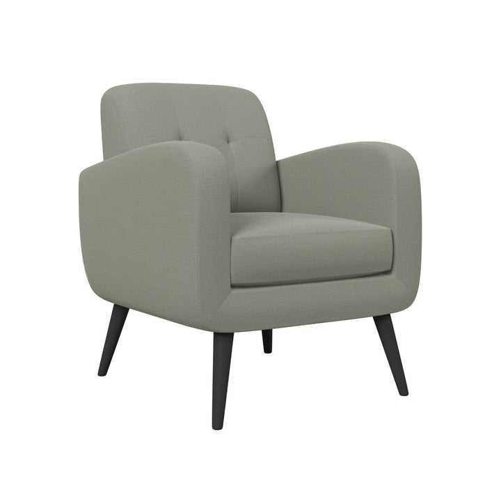 Caleena 29.5" Wide Tufted Armchair Wade Logan® Fabric: Dove Gray Polyester