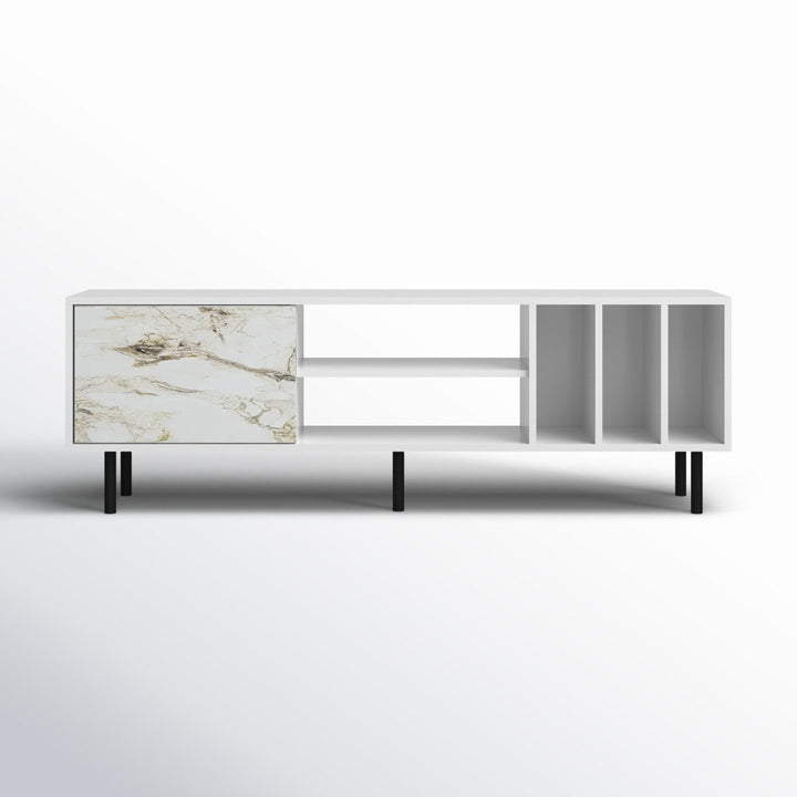 Broxton TV Stand for TVs up to 75" Mercury Row® Color: White