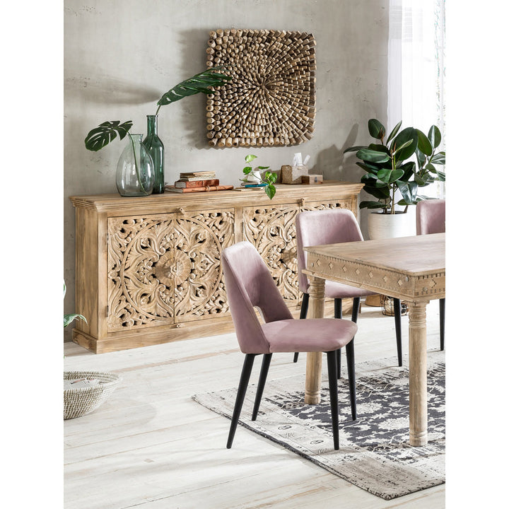 Francisque 70.87" Wide Mango Solid Wood Sideboard East Urban Home