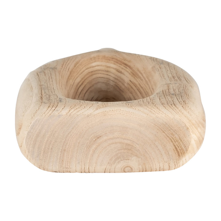 Cut-out Vase, Paulownia Woo, Decorative Rustic Vase for Wedding Centerpieces and Tabletop Decor Joss & Main Color: Brown