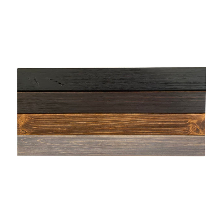 Eneas Pine Solid Wood Floating Shelf Millwood Pines Size: 2" H x 30" W x 6" D Finish: Mocha