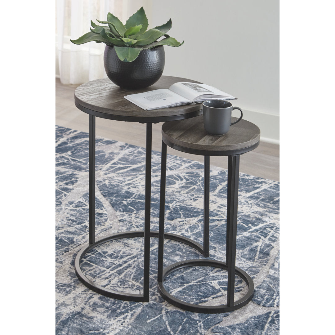 Sease C Table Nesting End Table Mercury Row®