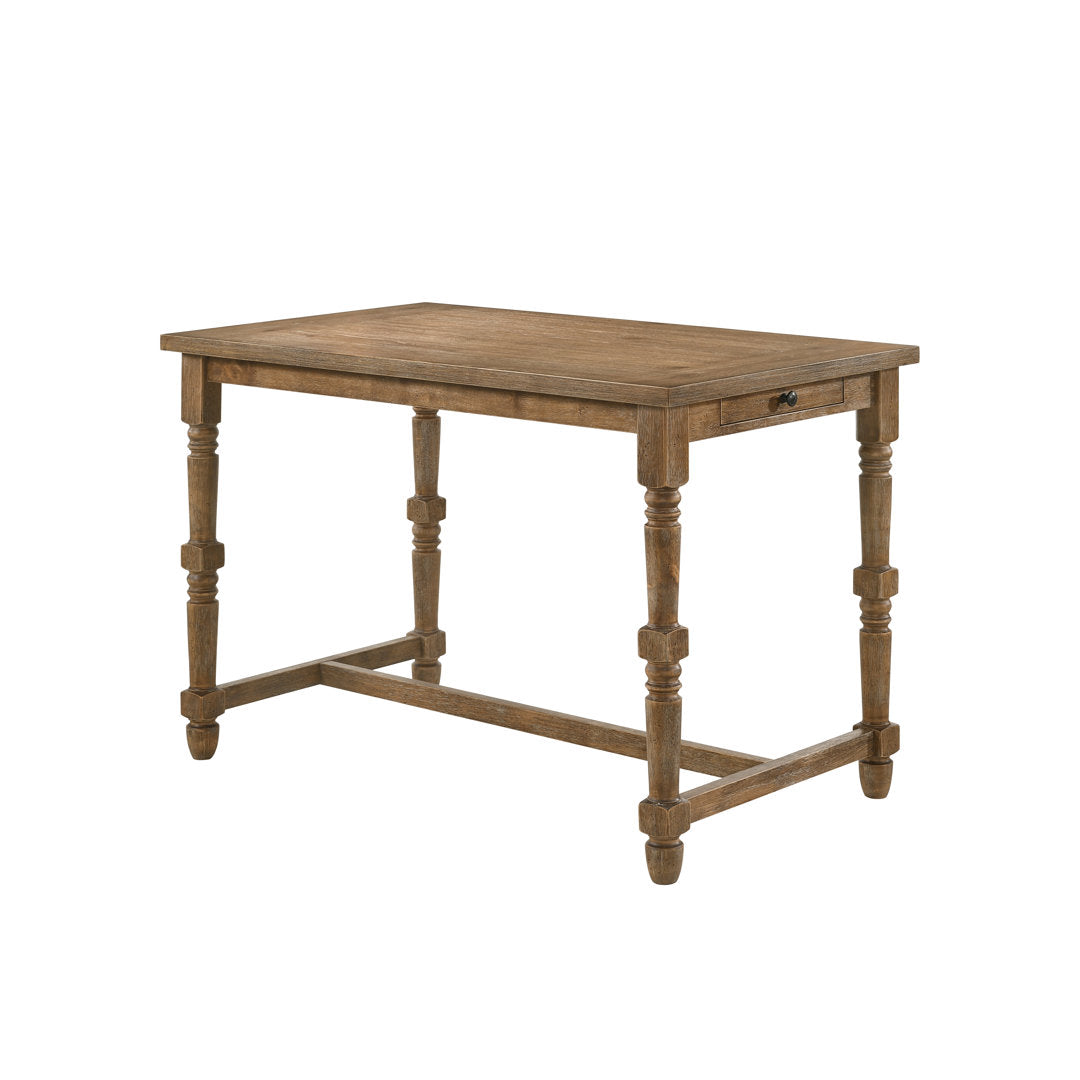 Maubara Counter Height Trestle Dining Table Ophelia & Co.