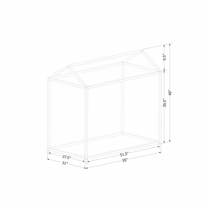 Sweedi Toddler Bed South Shore Bed Frame Color: White