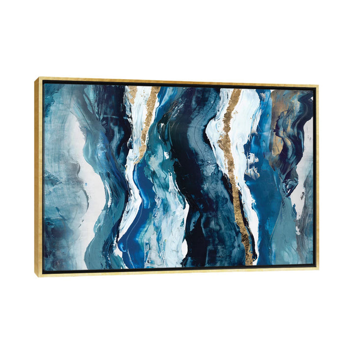 Effectus II by Isabelle Z - Wrapped Canvas Print The Twillery Co.® Size: 32" H x 48" W x 1.5" D Format: Gold Framed