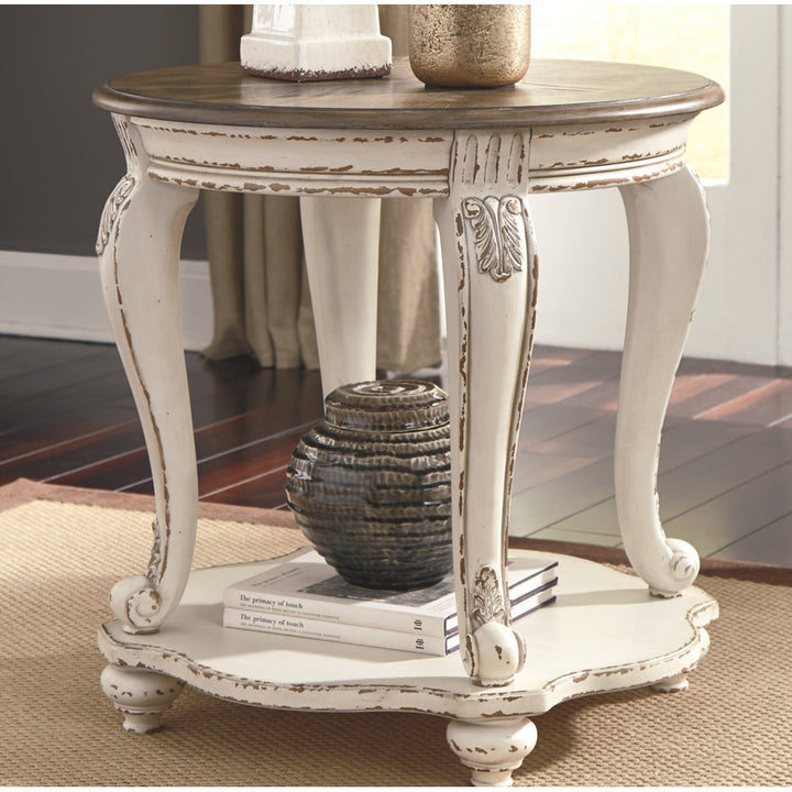Hayley End Table with Storage Kelly Clarkson Home