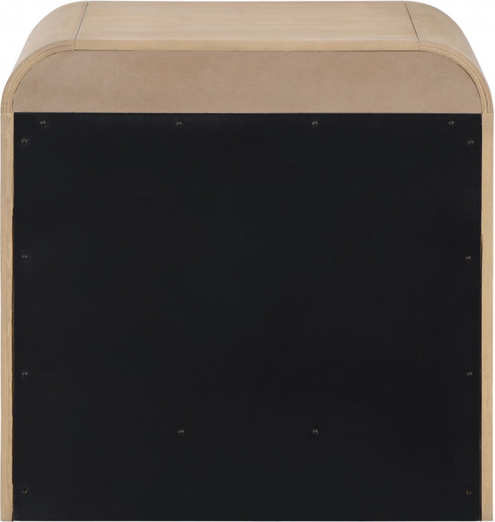 Ishana Solid Wood Nightstand Wrought Studio™ Color: Natural