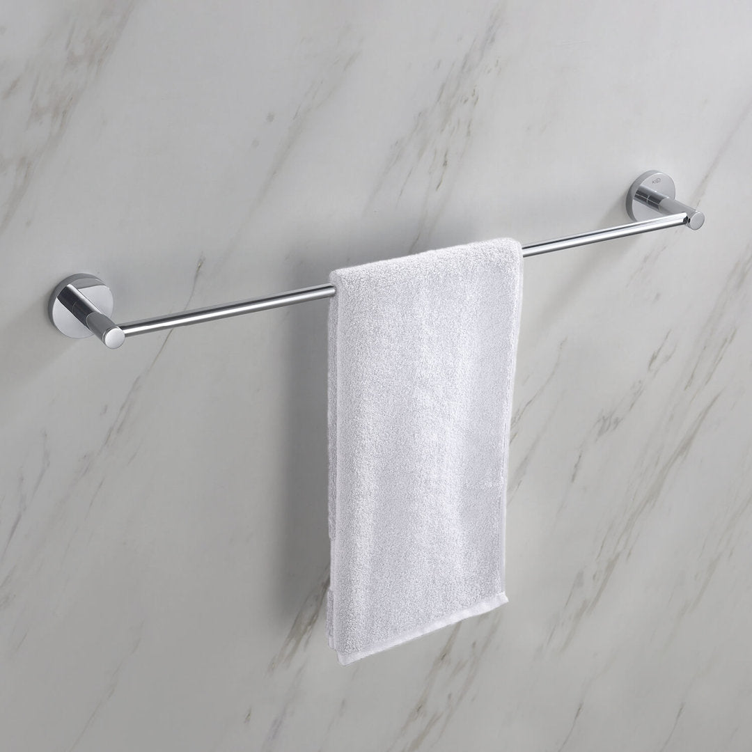24" Wall Mounted Towel Bar KIBI Finish: Chrome