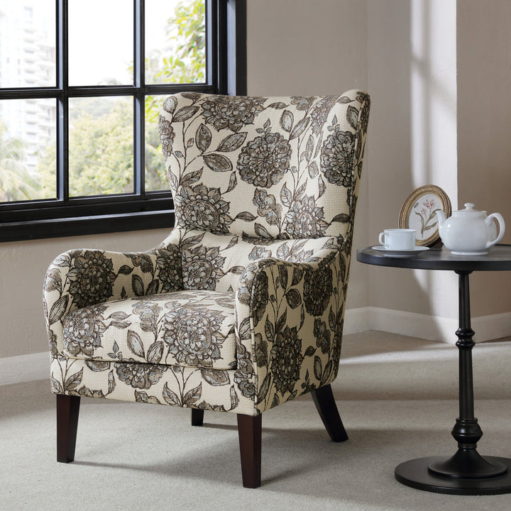 Ettina 27.5" W Wingback Chair Gracie Oaks Fabric: Multi