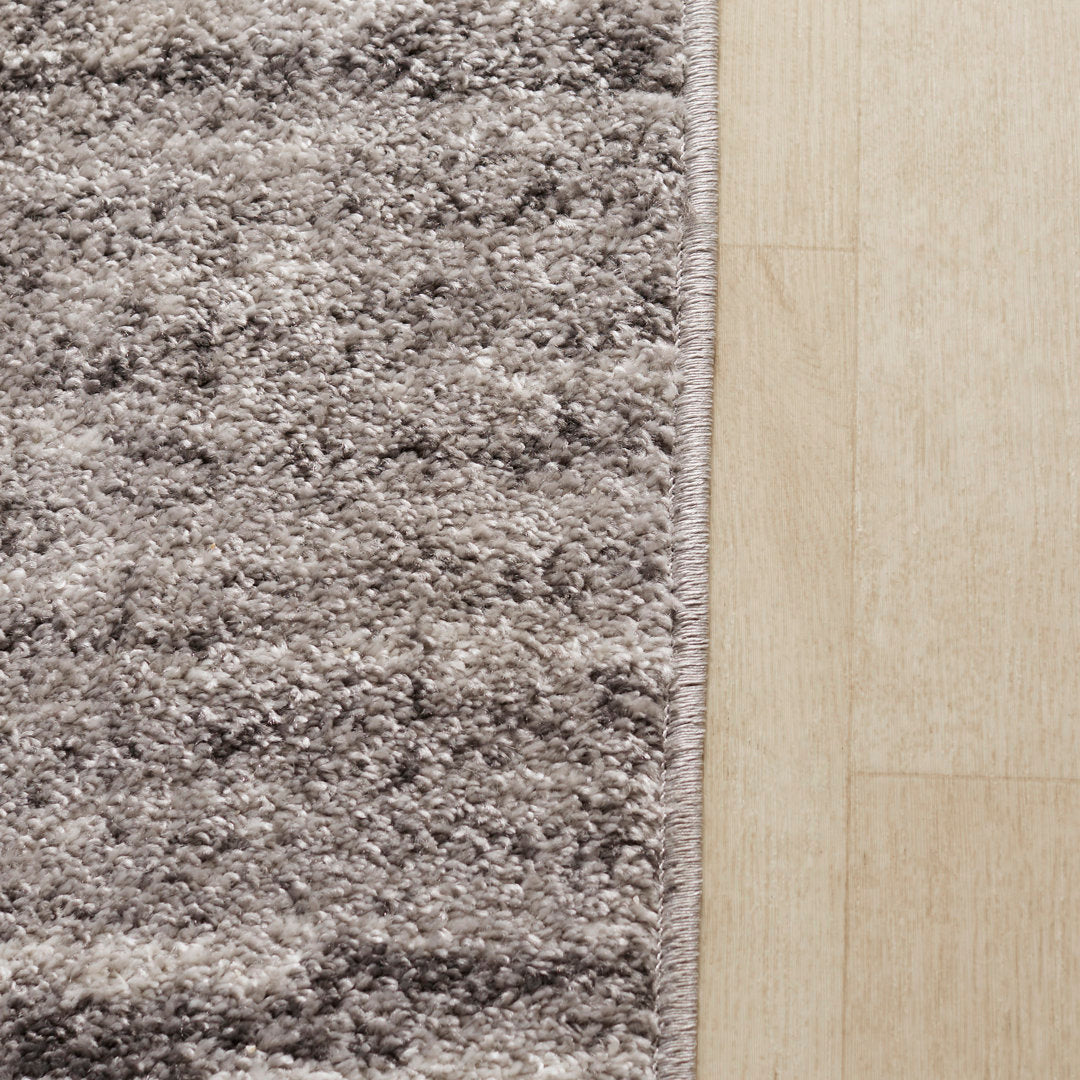 Artimas Abstract Transitional Performance Gray Rug Ebern Designs Rug Size: Runner 2'6" x 10'