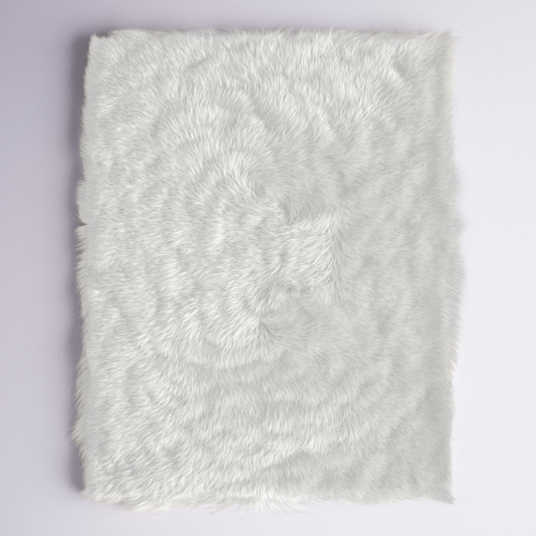 Diller White Faux Sheepskin Fur Machine Washable Shag Fluffy Area Rug Willa Arlo™ Interiors Rug Size: Rectangle 8' x 10'