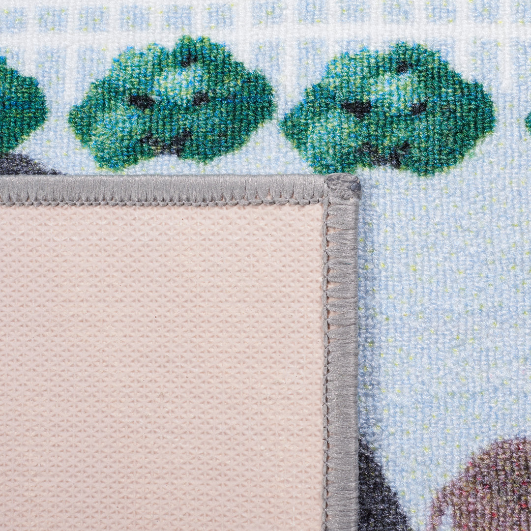 Guarani Blue/Dark Gray Rug Mack & Milo™ Rug Size: Rectangle 5'5" x 7'7"