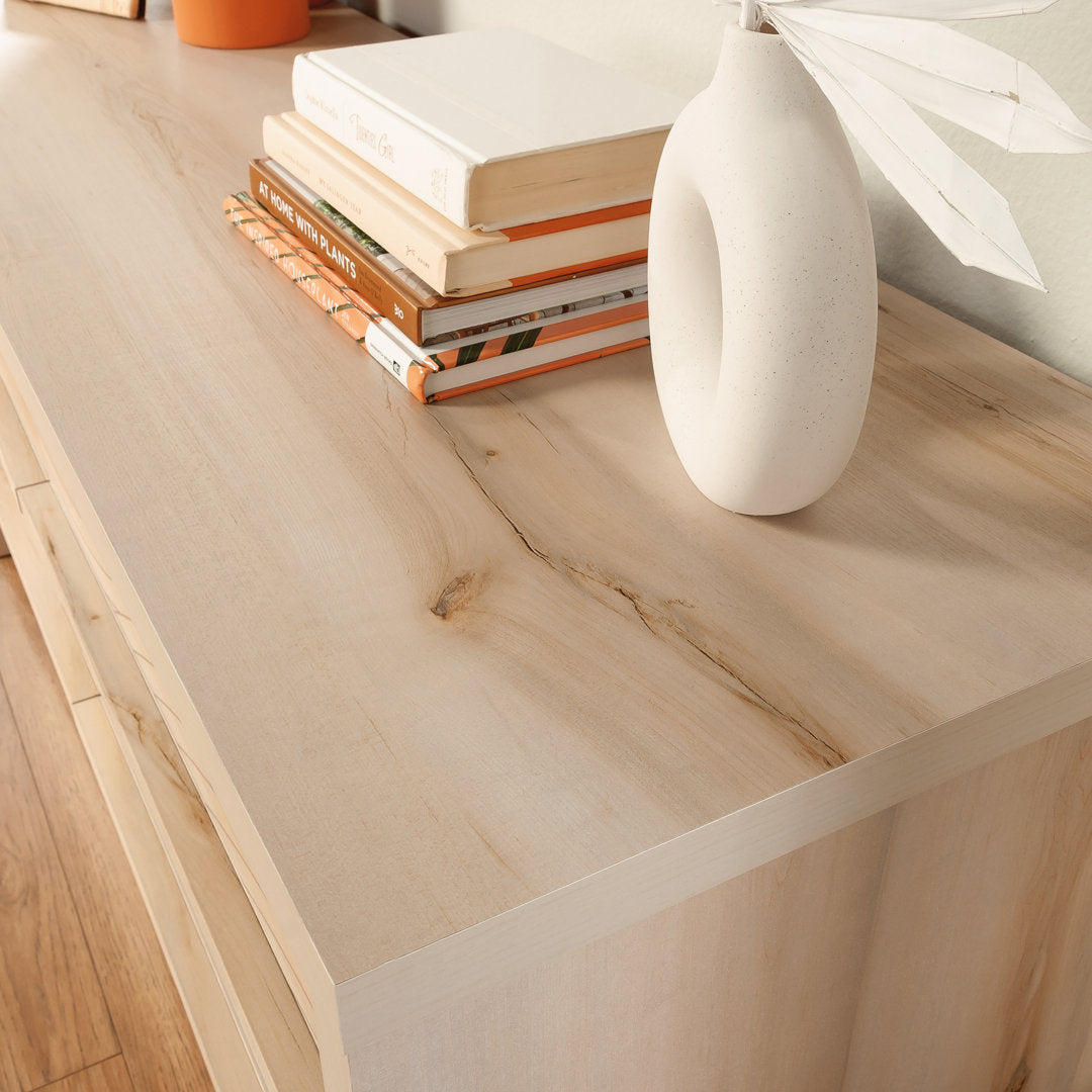 Holtzlander Double Dresser Union Rustic Color: Pacific Maple/Flowing Wave