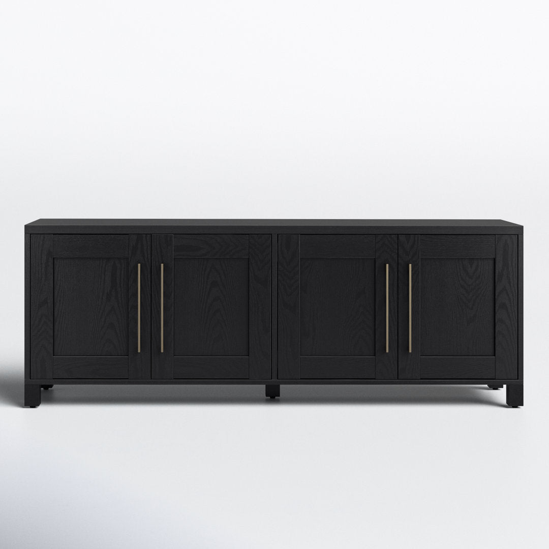 Chabot TV Stand for TVs up to 78" Latitude Run® Color: Black Grain