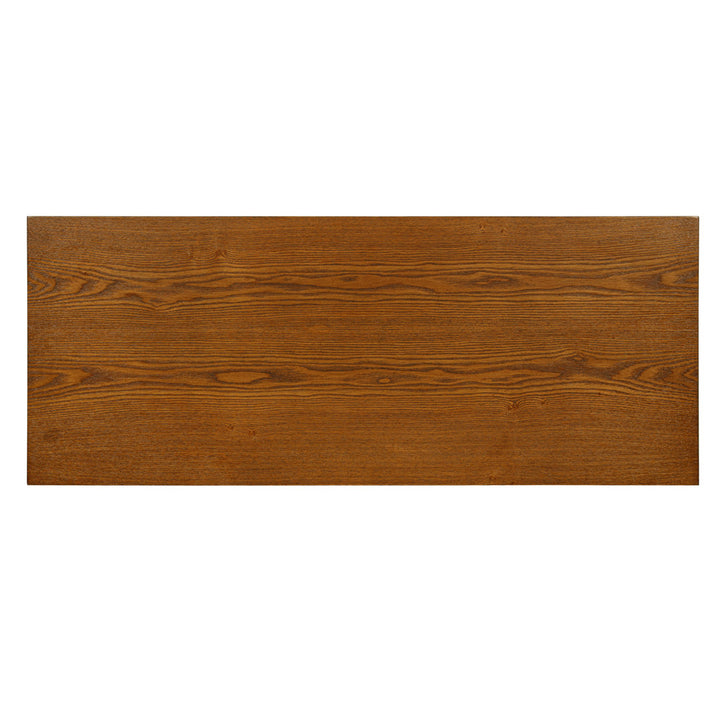 Fiama 38" Three Shelf Accent Cabinet with Two Glass Doors Red Barrel Studio® Color: Brown