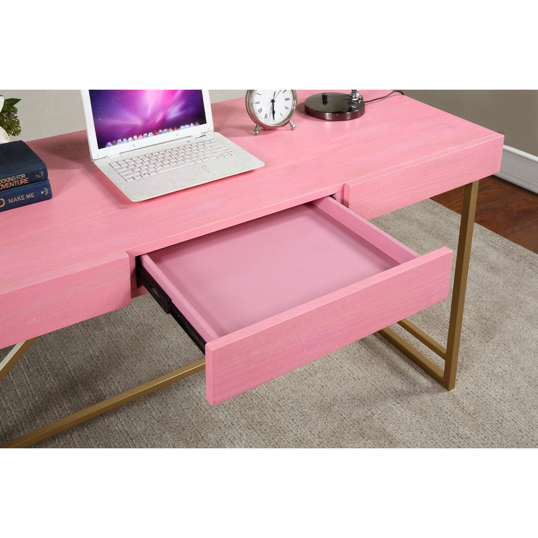 Rania Desk The Twillery Co.® Top Color: Antique Pink