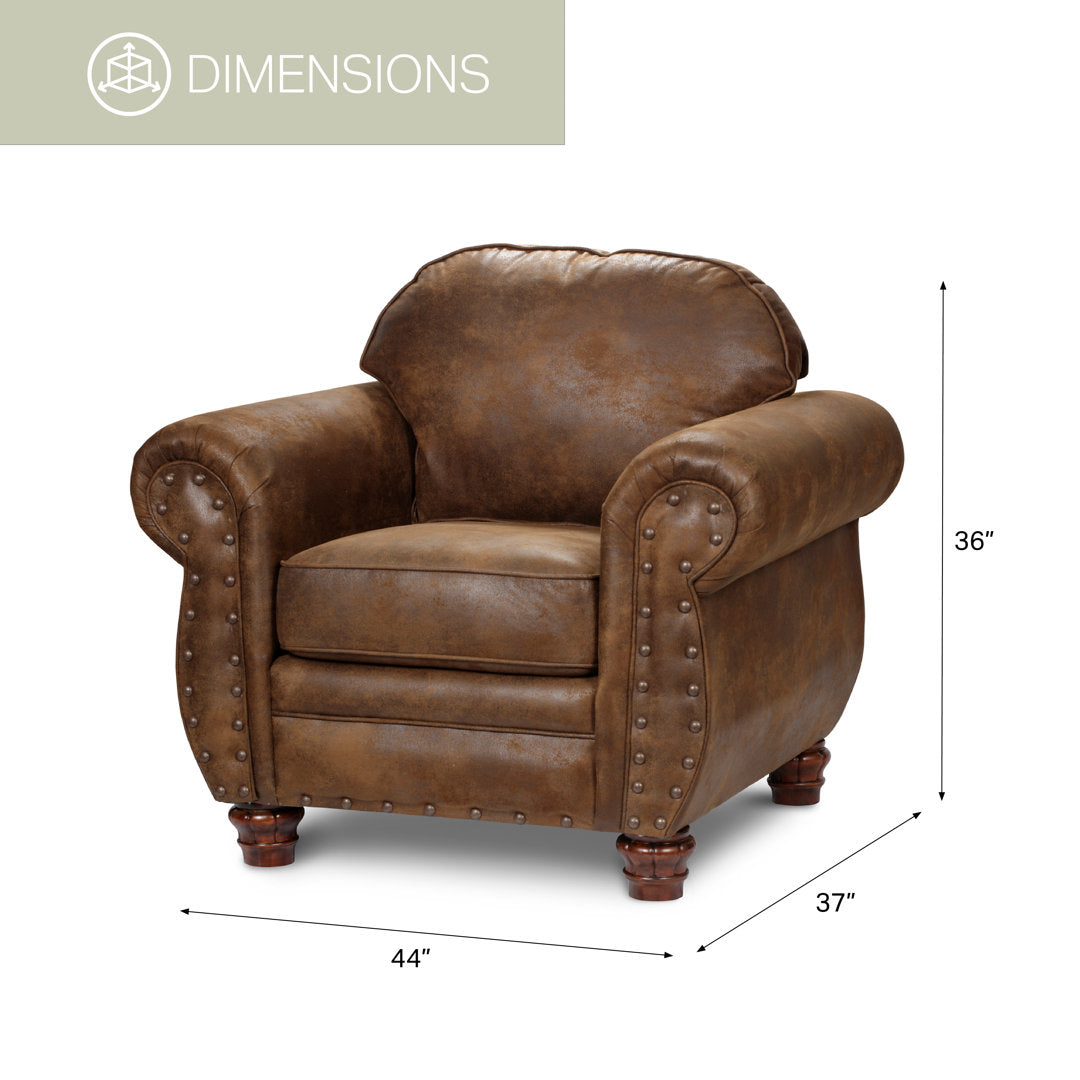 Aticus 111.76Cm Wide Armchair Loon Peak®
